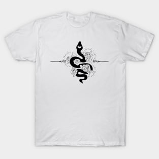 Snake and Roses T-Shirt